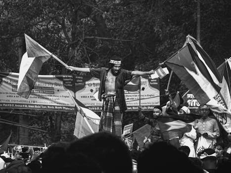 Aktivisté s palestinskými vlajkami obsadili Braniborskou bránu